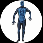 Körperanzug - Bodysuit - Röntgenstrahlen