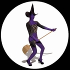 Morphsuit - Hexe violett - Ganzkörperanzug