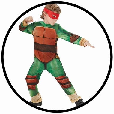 Ninja Turtle Classic Kinder Kostm - TMNT - Klicken fr grssere Ansicht