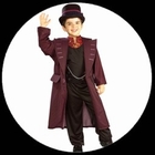 Williy Wonka Kinder Kostüm - Charlie und die Schokoladenfabrik