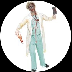 Zombie Doktor Kostm - Klicken fr grssere Ansicht