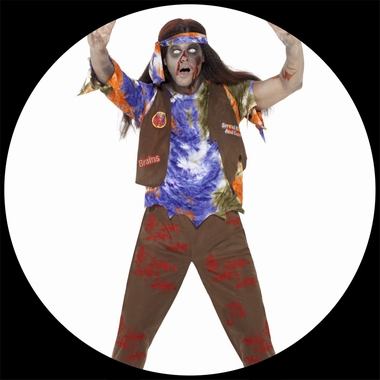Zombie Hippie Kostüm - Klicken für grössere Ansicht