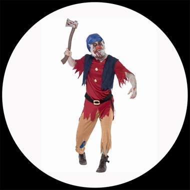 Zombie Zwerg Kost�m - Klicken f�r gr�ssere Ansicht
