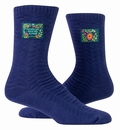 Fucking Flower - Socken Tag Socks Blue Q -  L/XL