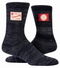 Probably A Genius - Socken Tag Socks Blue Q -  L/XL