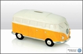 VW Campervan Spardose weiss/orange